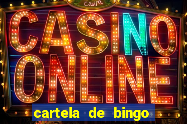 cartela de bingo ate 50 para imprimir